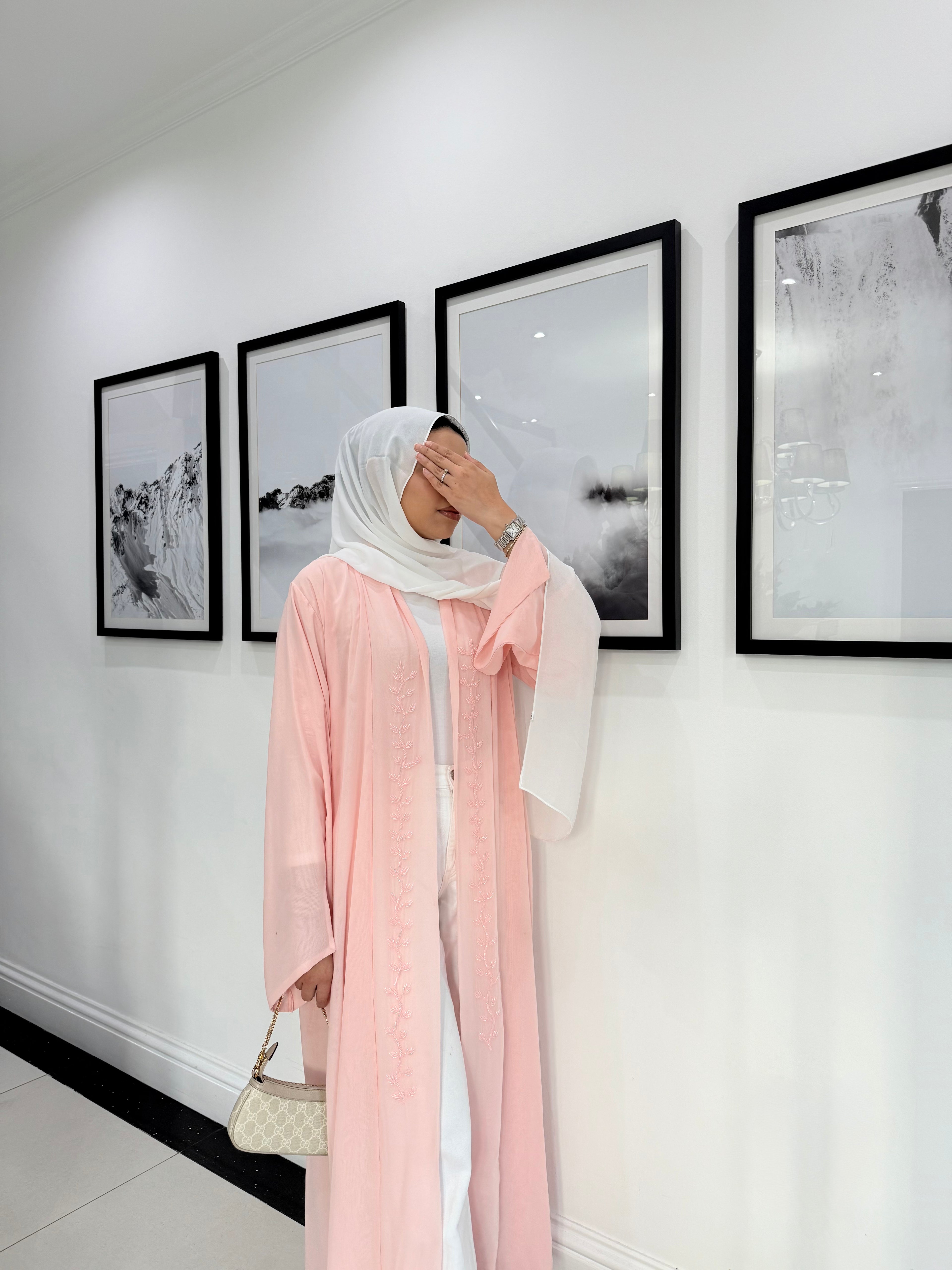 ALIA ABAYA - PINK