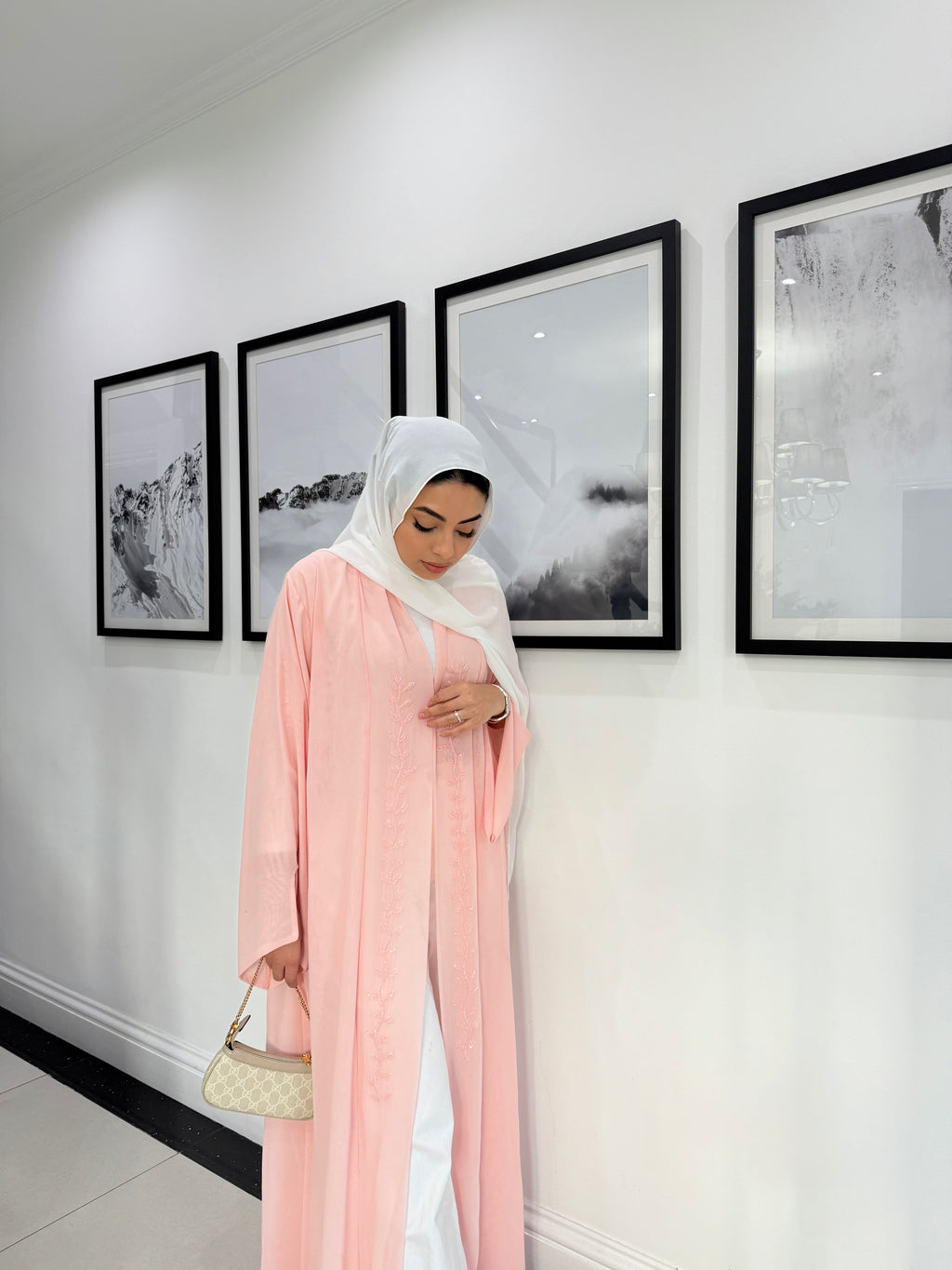 ALIA ABAYA - PINK