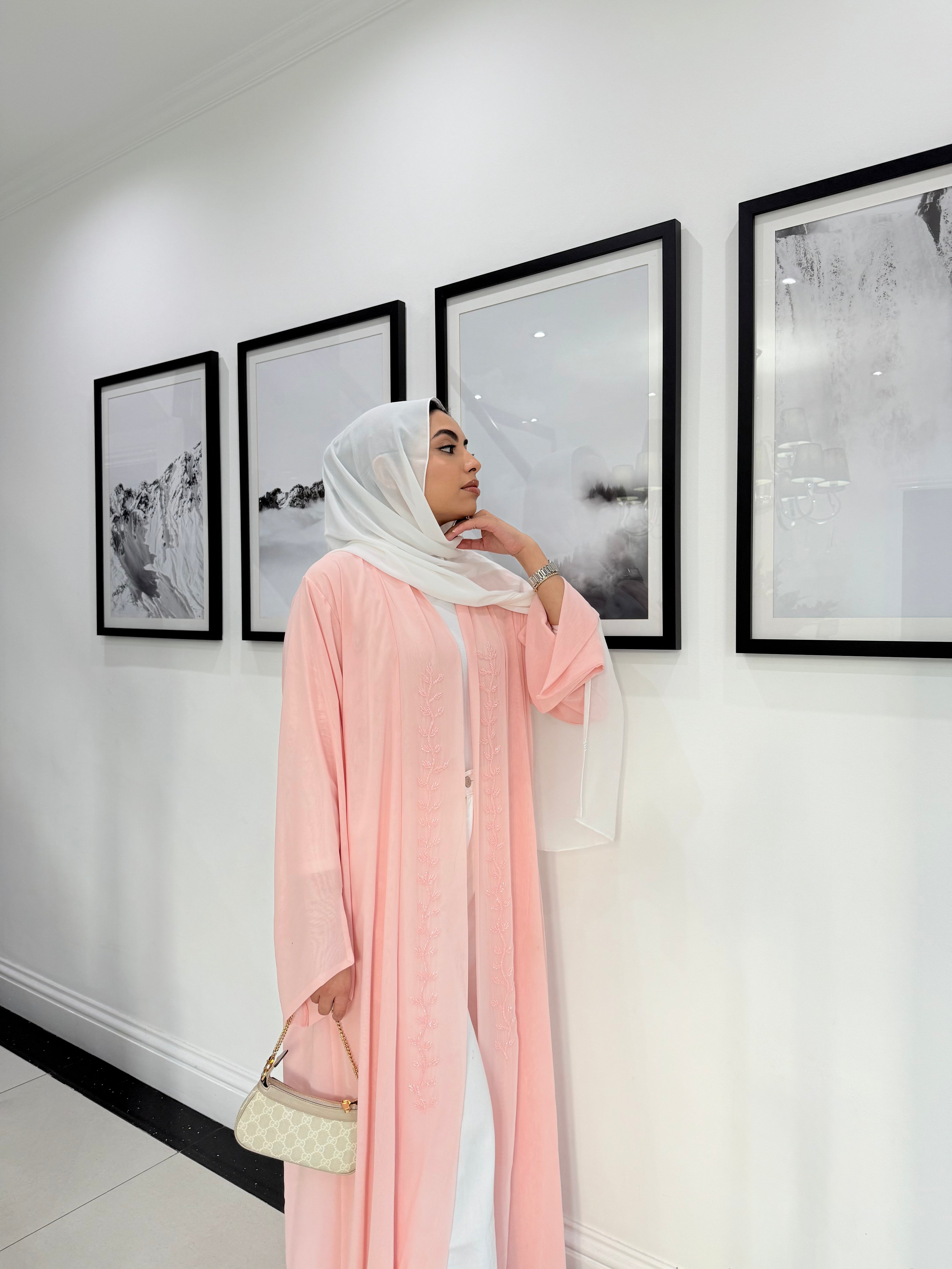ALIA ABAYA - PINK
