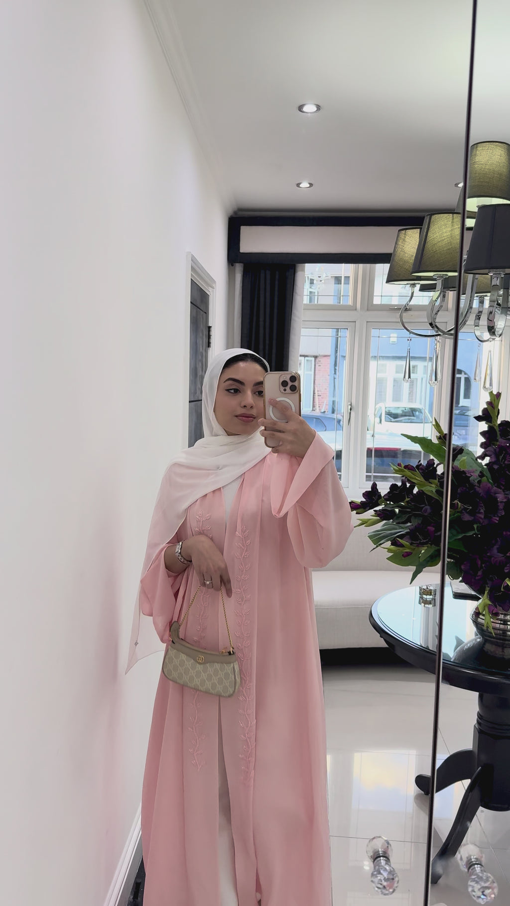 ALIA ABAYA - PINK