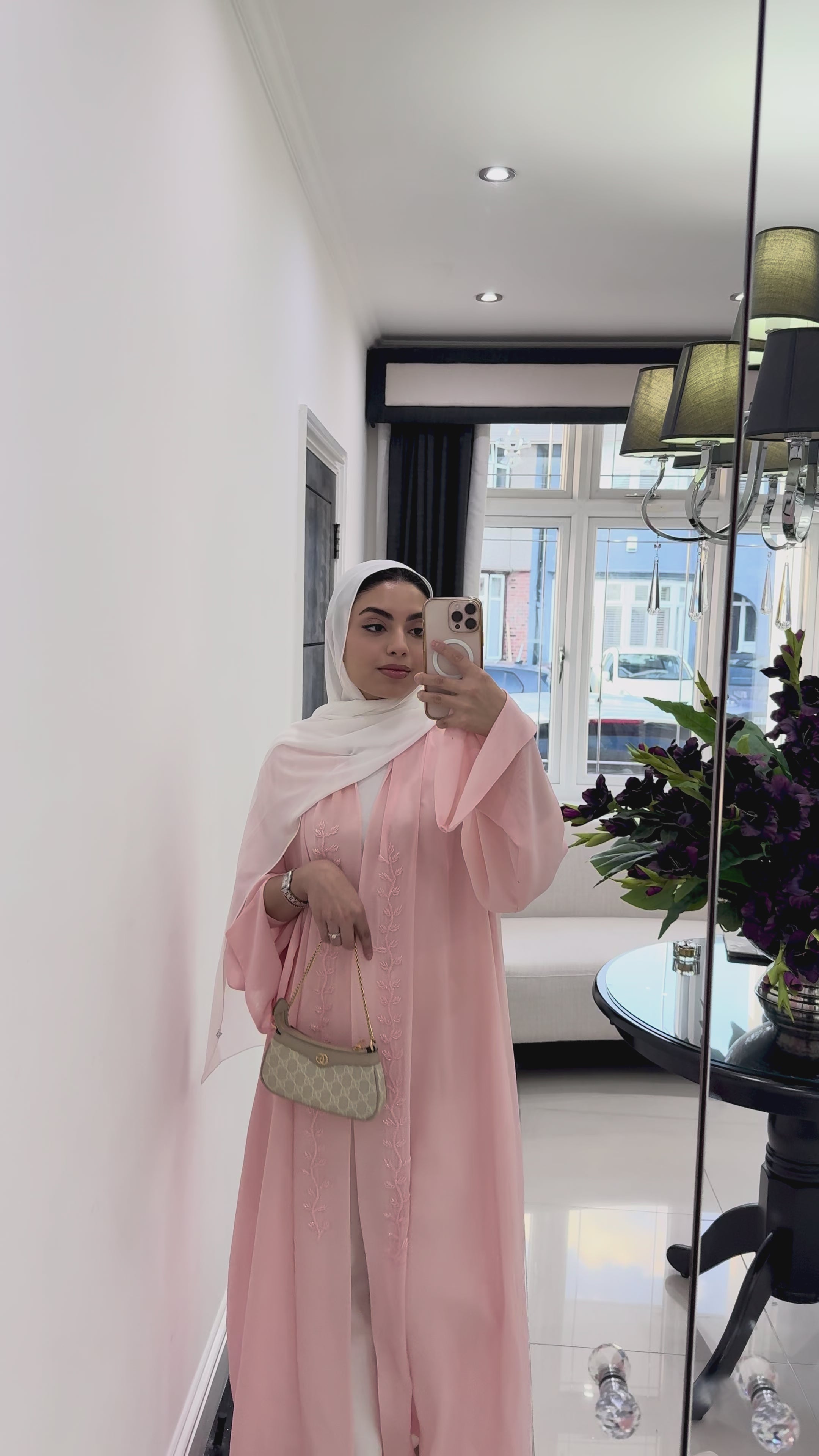 ALIA ABAYA - PINK